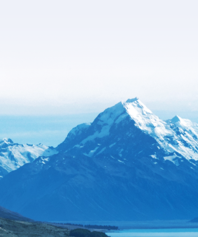 Te Tauraki Website   Footer Aoraki with pale blue panel cropped